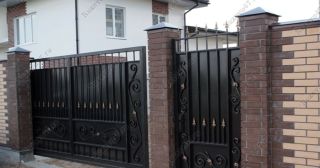 Купить распашные ворота кованные Кизляр, цена от 4730 руб.