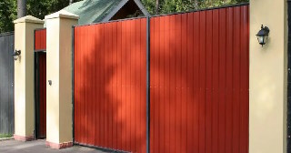 Купить ворота из профнастила Кизляр, цена от 4018 руб.